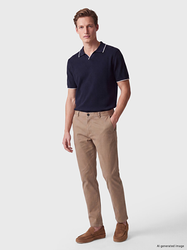 SOUTHBLUE Regular Fit Gabardine Men's Trousers