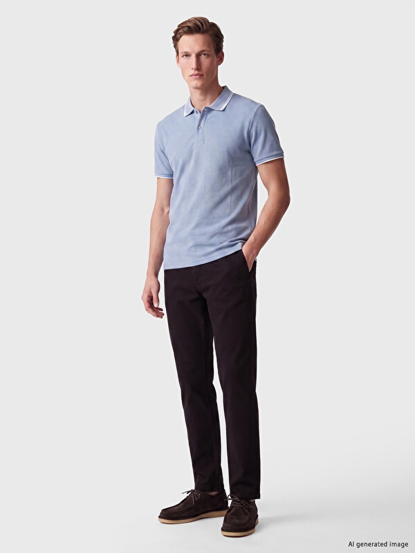 SOUTHBLUE Regular Fit Gabardine Men's Trousers