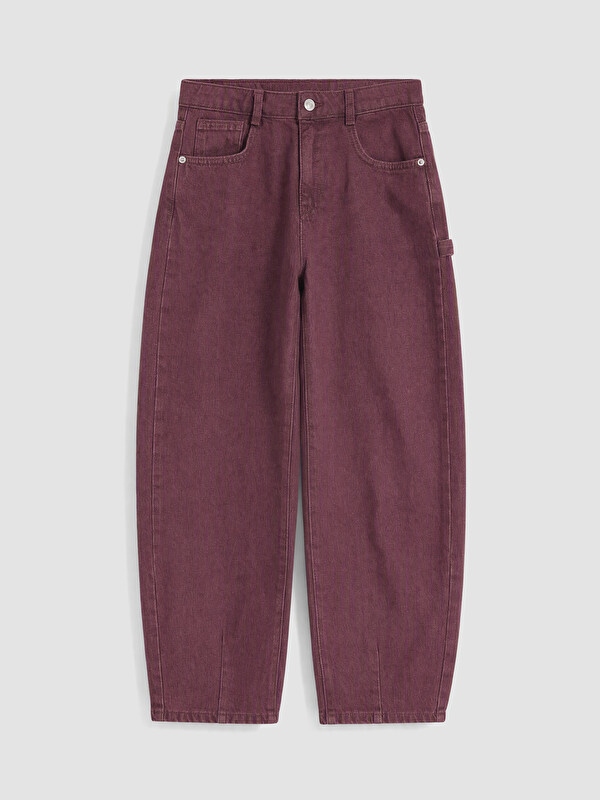 LCW Kids Girl Bordeaux Jeans