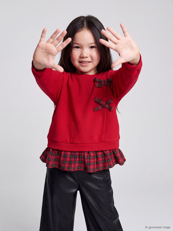 LCW Kids Bow dječja dukserica