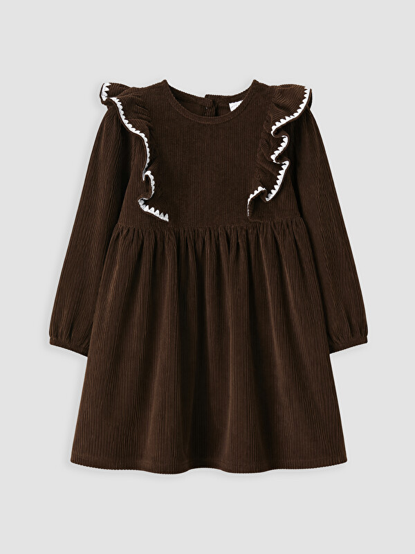 LC WAIKIKI Girl Brown Dress