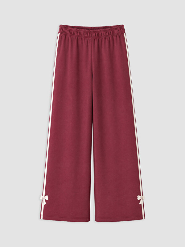 LCW Kids Girl Bordeaux Sweatpants
