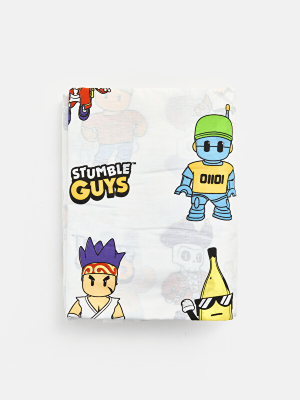 LCW HOME Stumble Guys Printed Cotton Single Duvet Cover Set