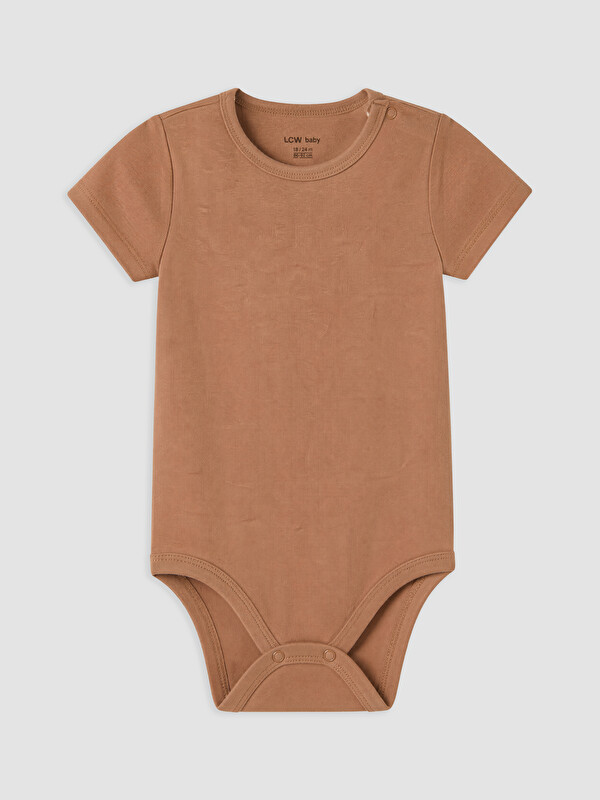 LCW baby Bisiklet Yaka Erkek Bebek Tişört