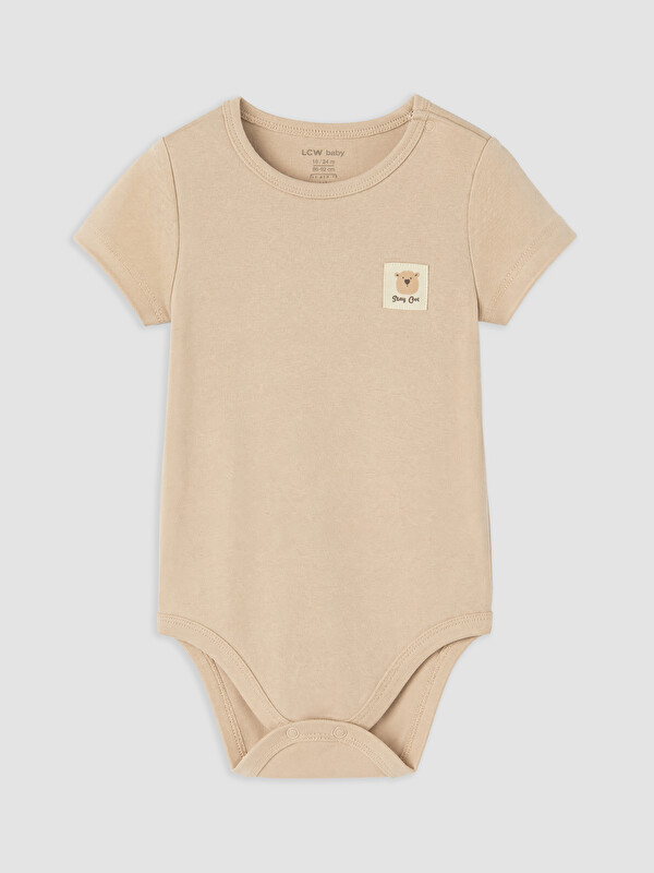 LCW baby Bisiklet Yaka Erkek Bebek Tişört