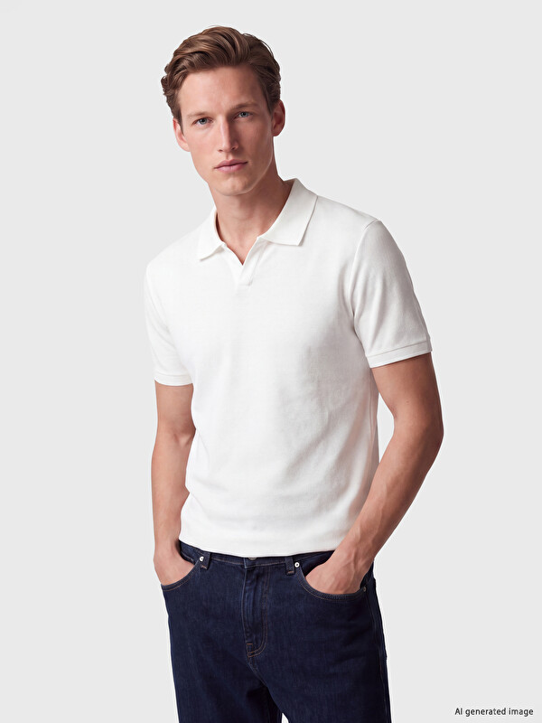 SOUTHBLUE T-shirt me jakë polo për burra
