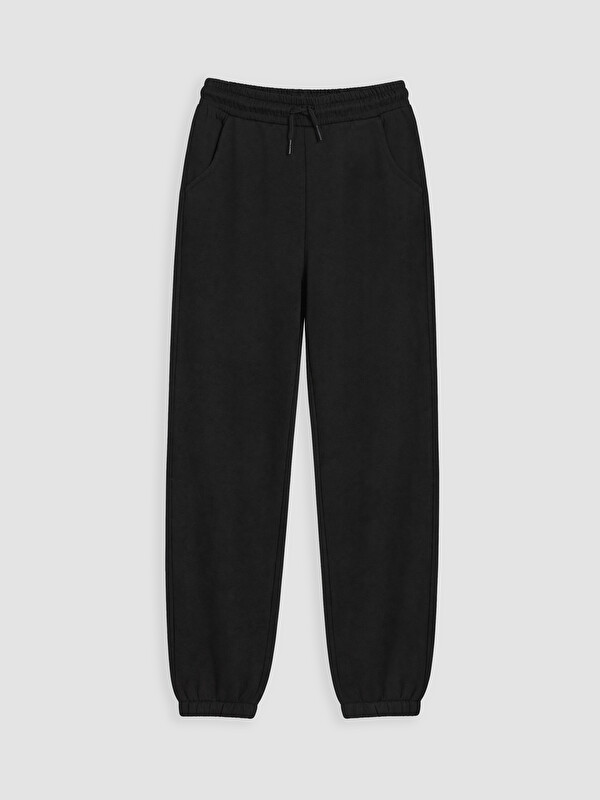 LC WAIKIKI Girl Black Jogger Sweatpants