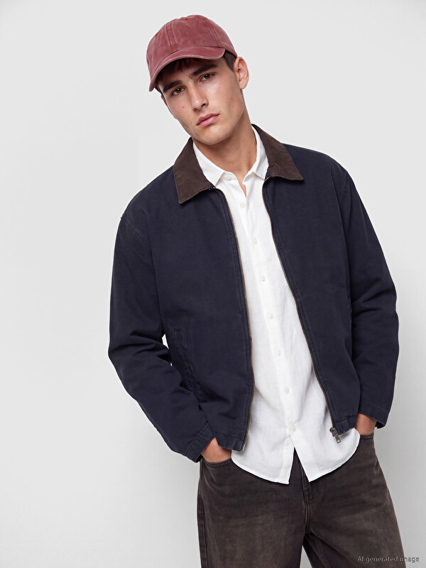 LCW Jeans Loose Fit Men's Jean Jacket