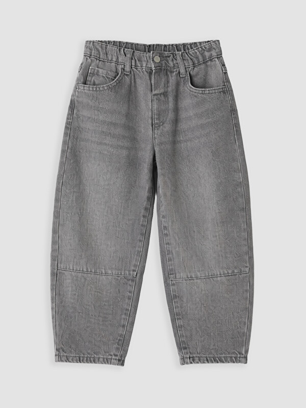 LCW Kids Barrel Fit Erkek Çocuk Jean Pantolon