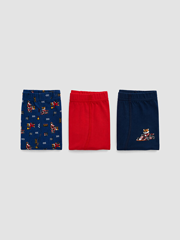 LCW Kids Baskılı Erkek Çocuk Boxer 3'lü