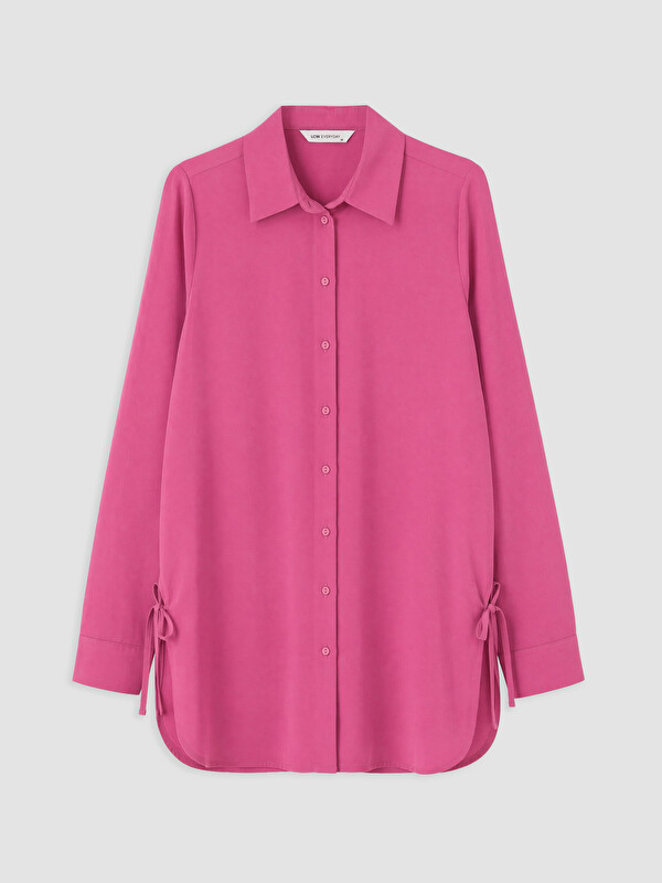 LCW EVERYDAY Oversize Modal Karışımlı Kadın Gömlek Tunik