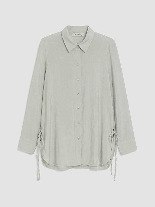 LCW EVERYDAY Modal Karışımlı Oversize Kadın Gömlek Tunik