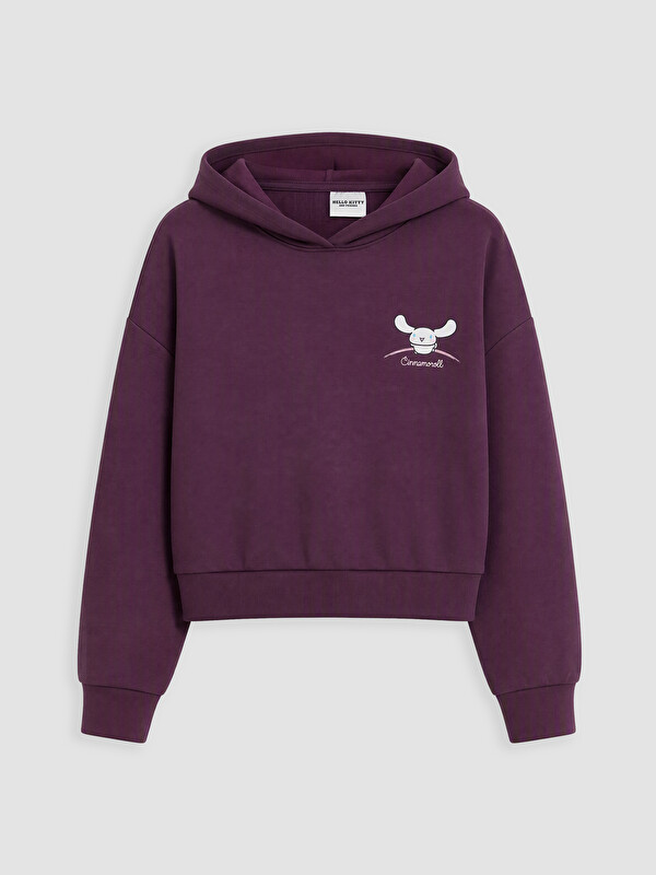 LCW Kids Cinnamoroll Baskılı Kız Çocuk Soft Touch Sweatshirt