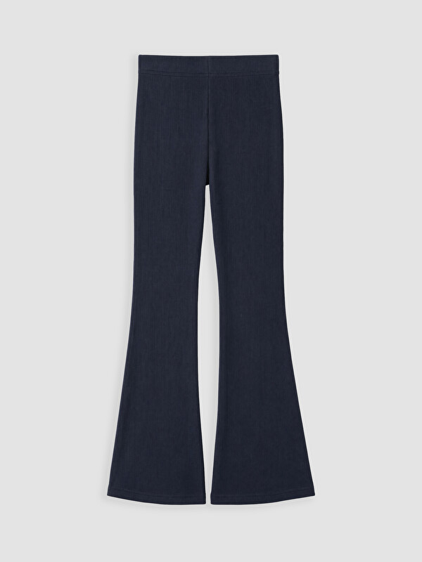 LC WAIKIKI Girls' Ribbed Flare Leggings