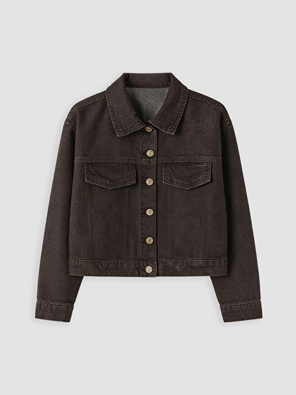 LCW Kids Kız Çocuk Jean Ceket