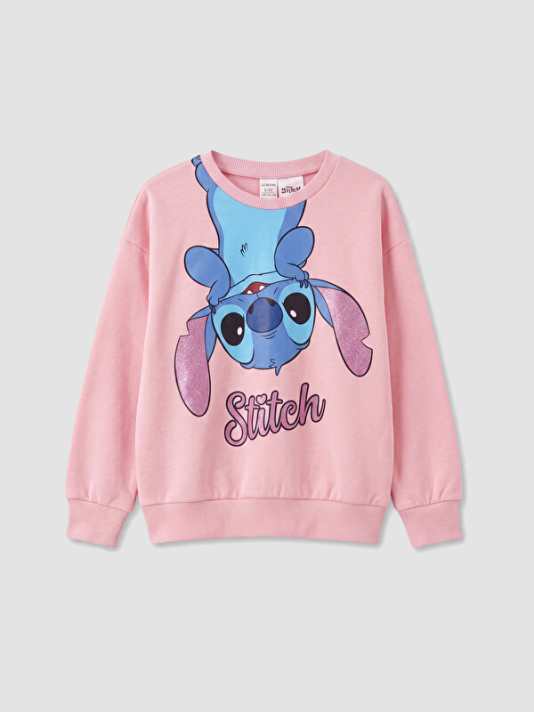 LCW baby Vajzë e vogël Roze Sweatshirt