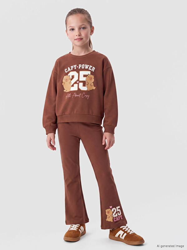 LCW Kids Printed Girls' Set