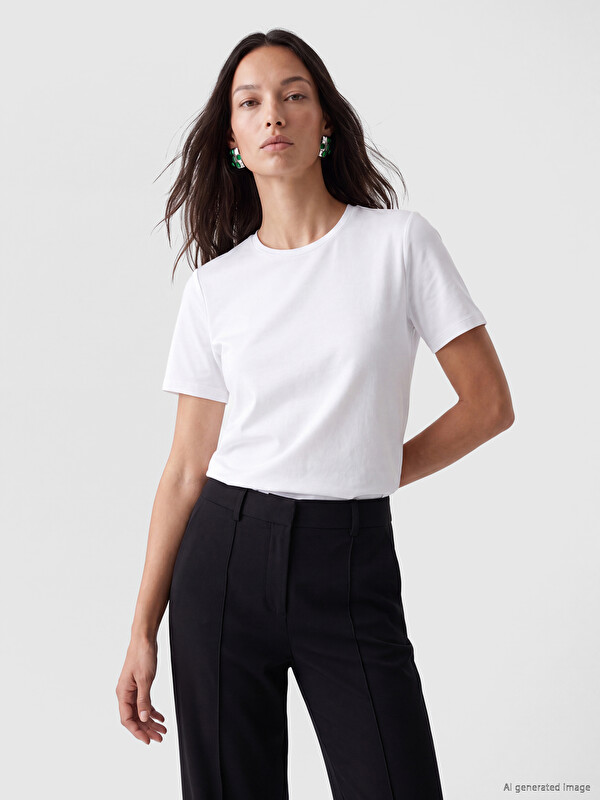 LCW EVERYDAY Crew Neck Women's T-Shirt