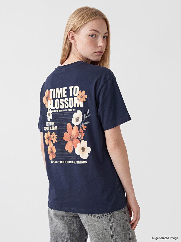 XSIDE Femër Blu T-shirt