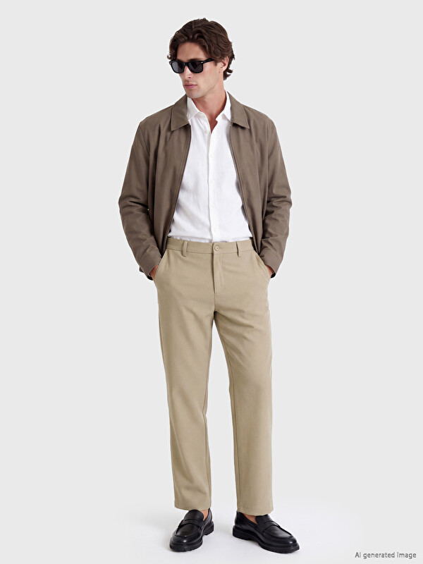 LCW Vision Regular Fit Gabardine Men's Trousers