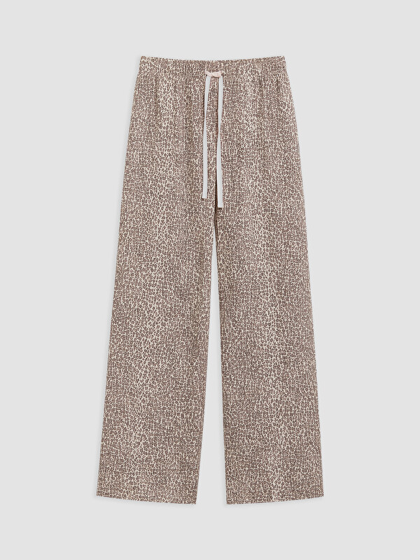 LCW DREAM Leopar Desenli Kadın Pijama Alt