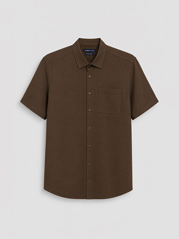 LCWAIKIKI Classic Regular Fit Erkek Dokulu Gömlek
