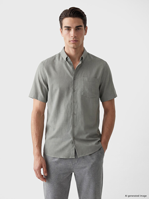 LCWAIKIKI Classic Regular Fit Men's Shirt