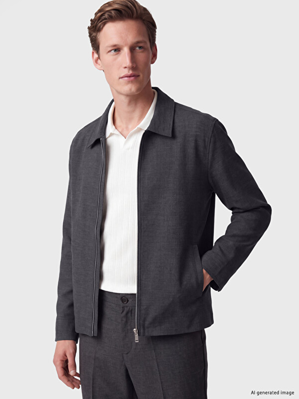 SOUTHBLUE Regular Fit Armürlü Erkek Ceket