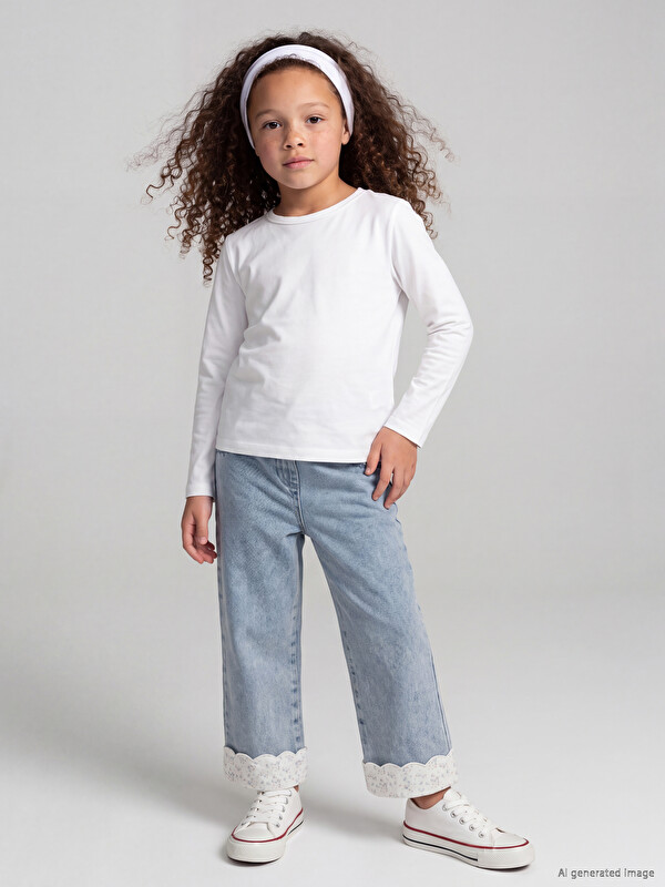LCW Kids WideLeg Girls' Jeans