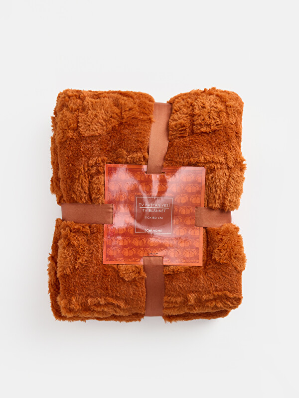 LC WAIKIKI Orange Throw Blanket