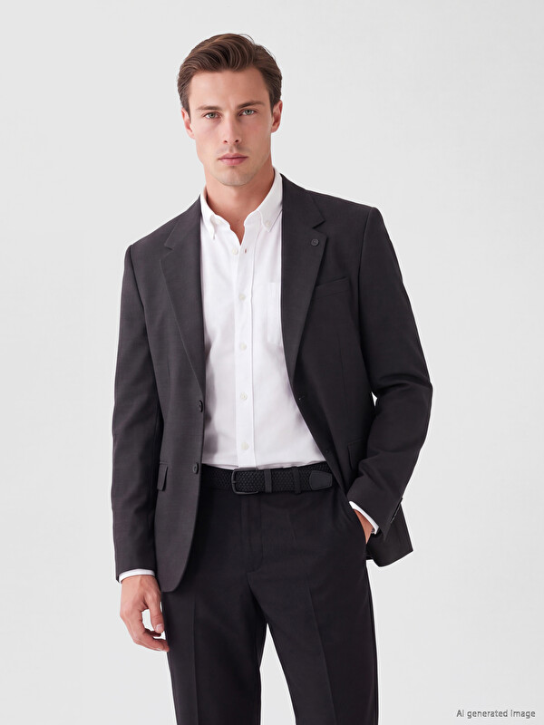 LCW BUSINESS Slim Fit Erkek Blazer Ceket
