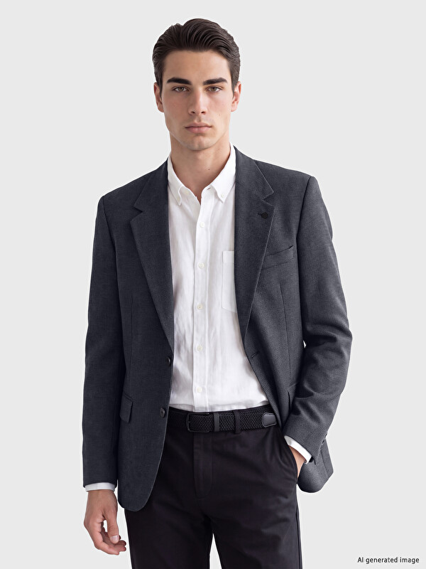 LCW BUSINESS Slim Fit Erkek Blazer Ceket