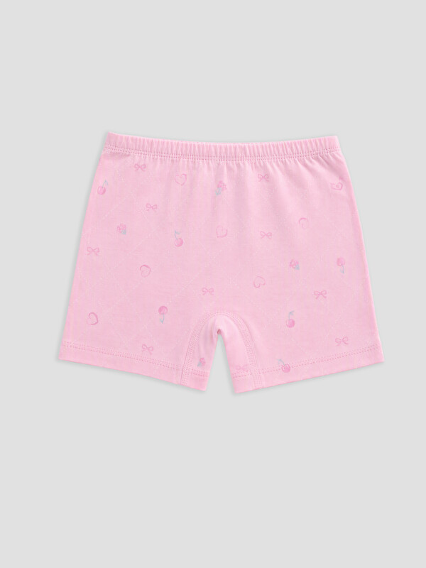 LCW Kids Kız Çocuk Baskılı Boxer