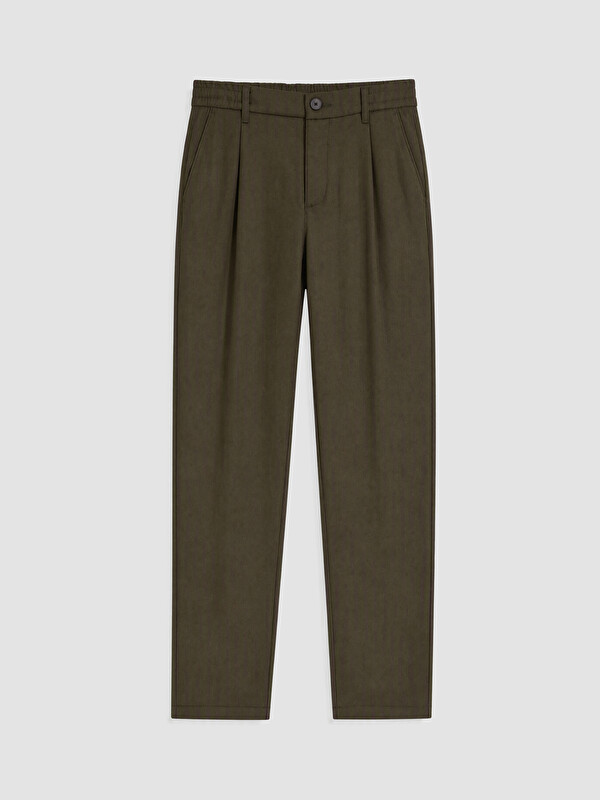 LCW Vision Regular Fit Gabardin Erkek Pileli Pantolon