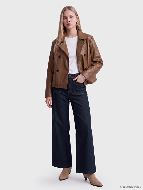 LCW Jeans Wideleg Kadın Jean Pantolon