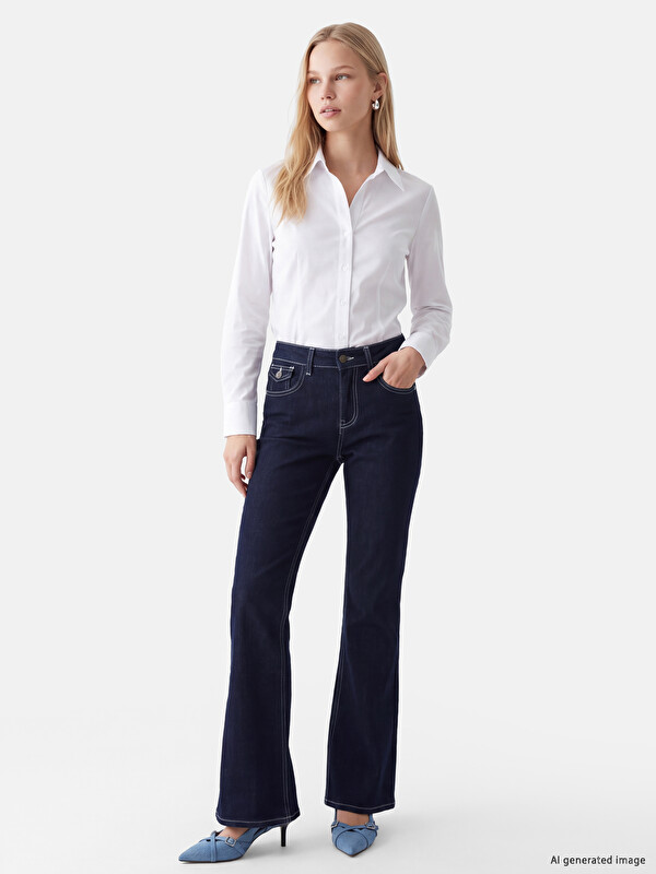 LCW Jeans Ženske zvonolike traperice