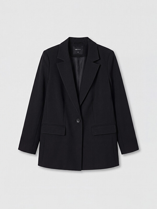 LCW Vision Krep Kadın Blazer Ceket