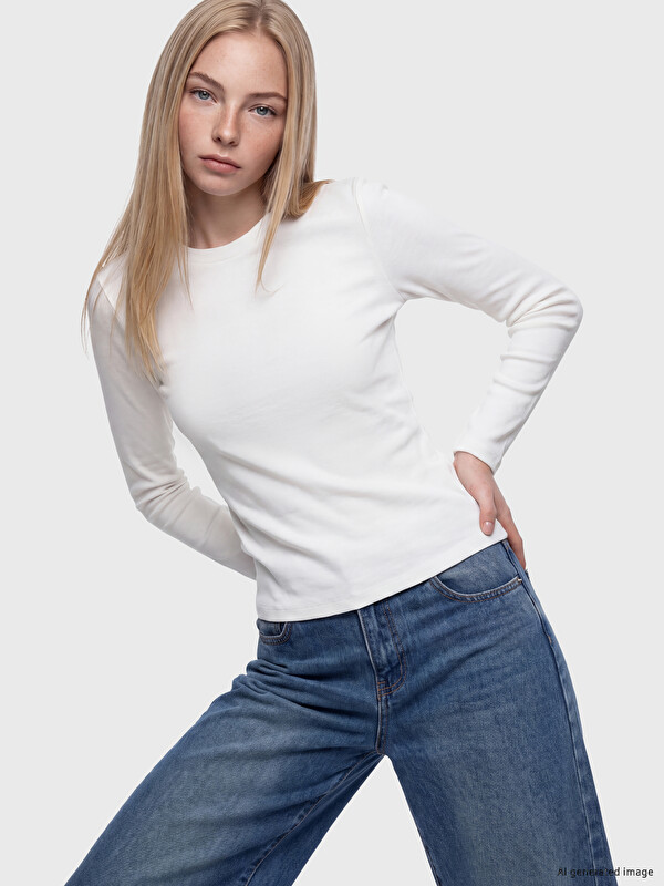 XSIDE Bisiklet Yaka Kadın Body