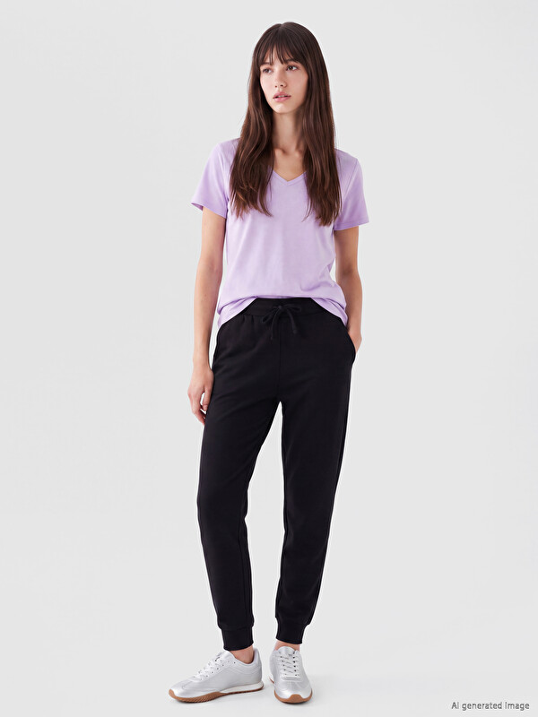 XSIDE Elastic Waist Women's Jogger Sweatpants