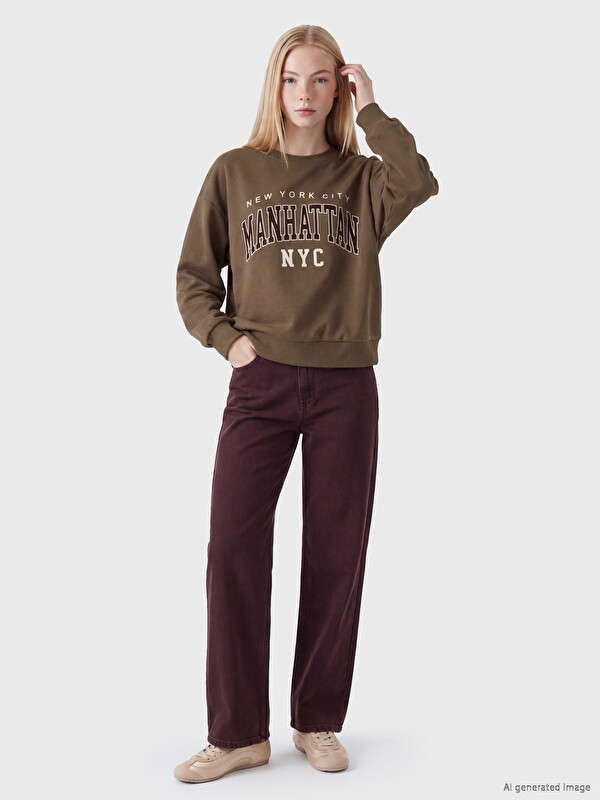 XSIDE Oversize Women's Thick Sweatshirt