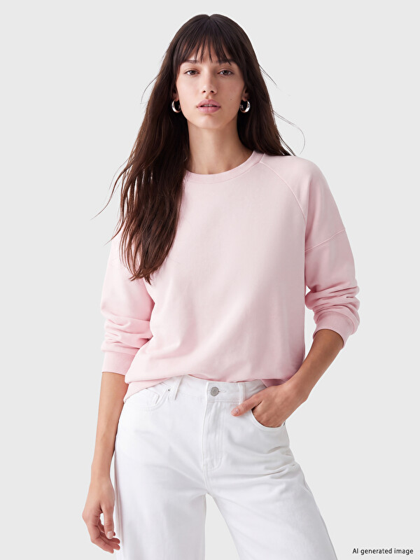 XSIDE Bluzë sportive e trashë oversize për gra