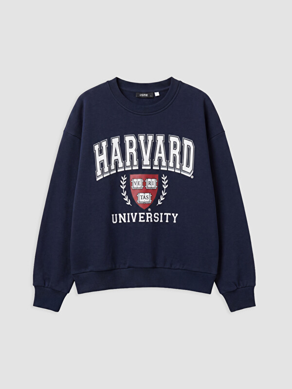 XSIDE Woman Navy Sweatshirt