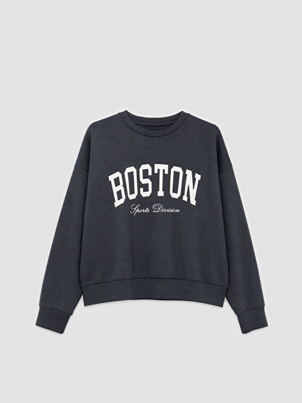XSIDE Woman Anthracite Sweatshirt