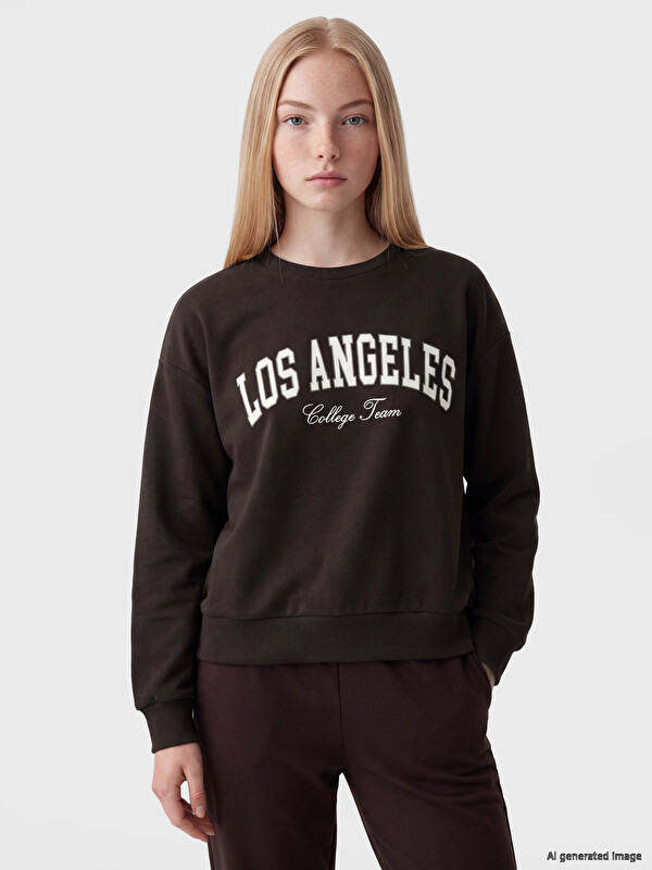 XSIDE Oversize Soft Touch Kadın Sweatshirt