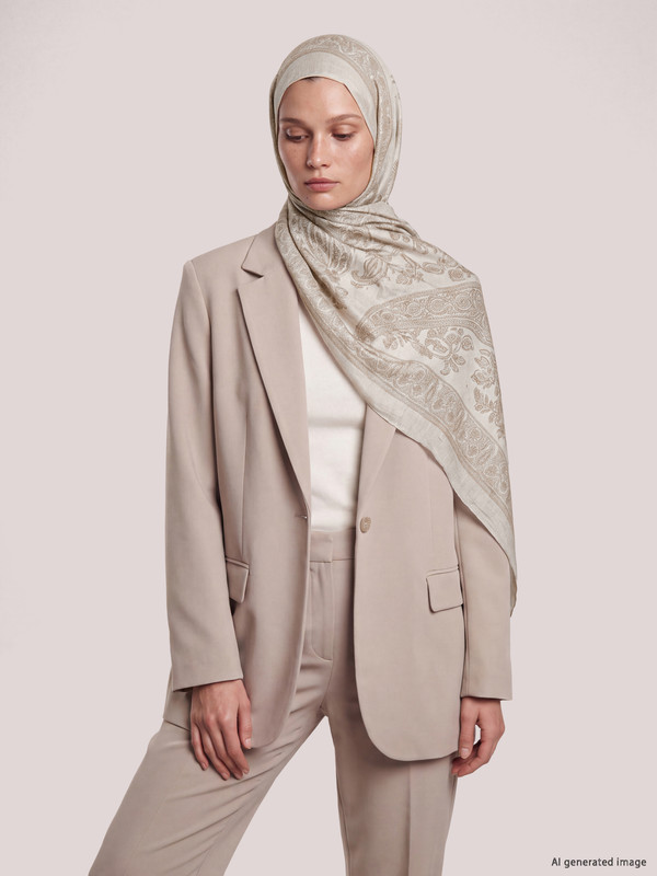LCW Modest Patterned Women's Shawl