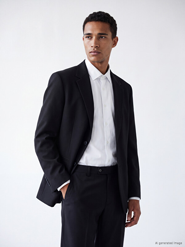 LCW Vision Regular Fit Erkek Blazer Ceket