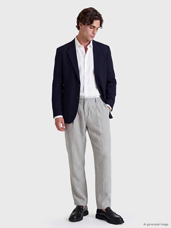 LCW Vision Regular Fit Erkek Blazer Ceket