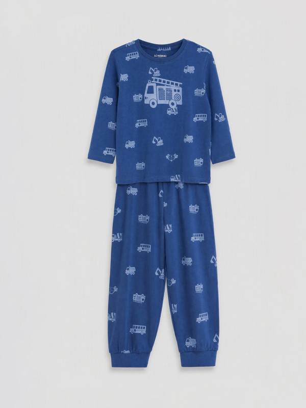 LCW Kids Crew Neck Boys' Pyjamas