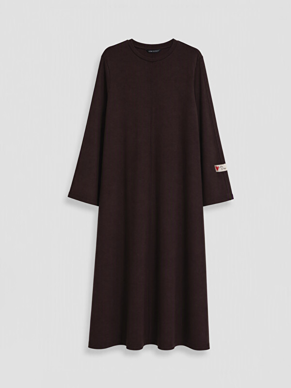 LCW Modest Bisiklet Yaka A Kesim Elbise