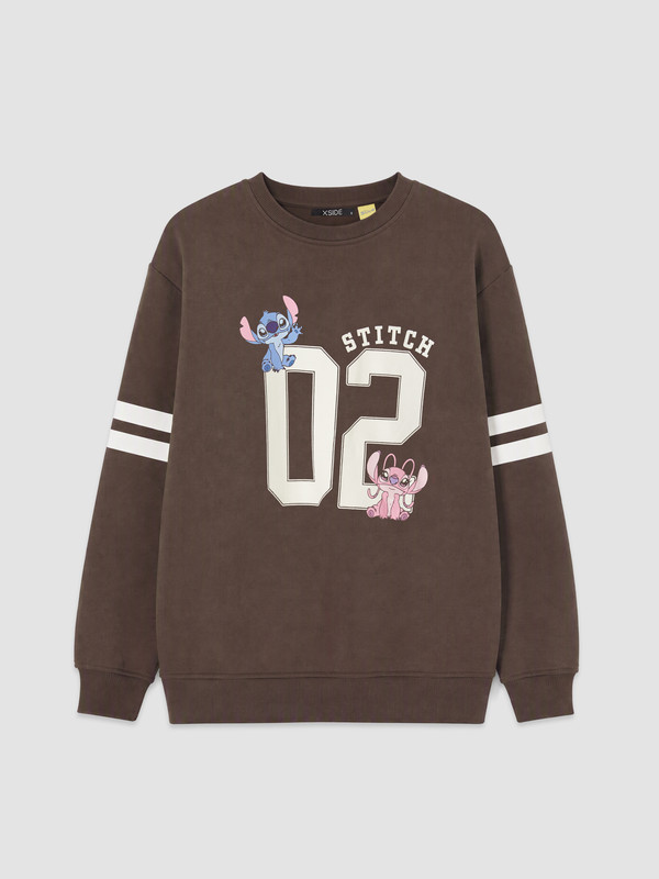 XSIDE Stitch Printed Women's Thick Sweatshirt